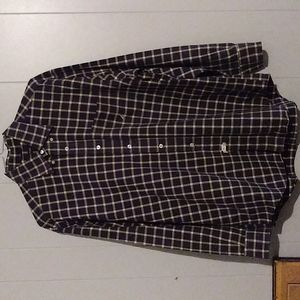 Mens Casual Nautica Long Sleeve Button Down Shirt